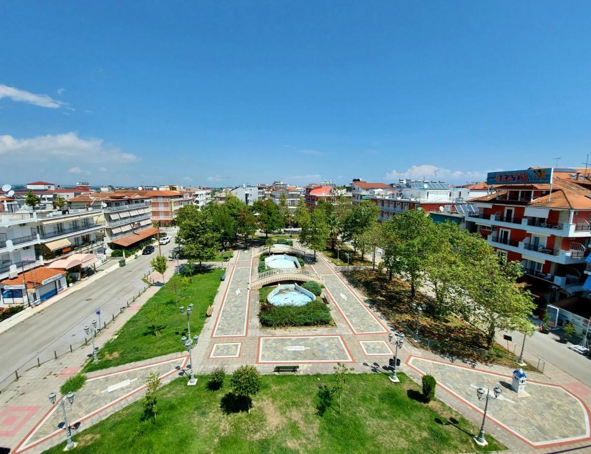 Appartamento Haus Olymp Paralía Esterno foto